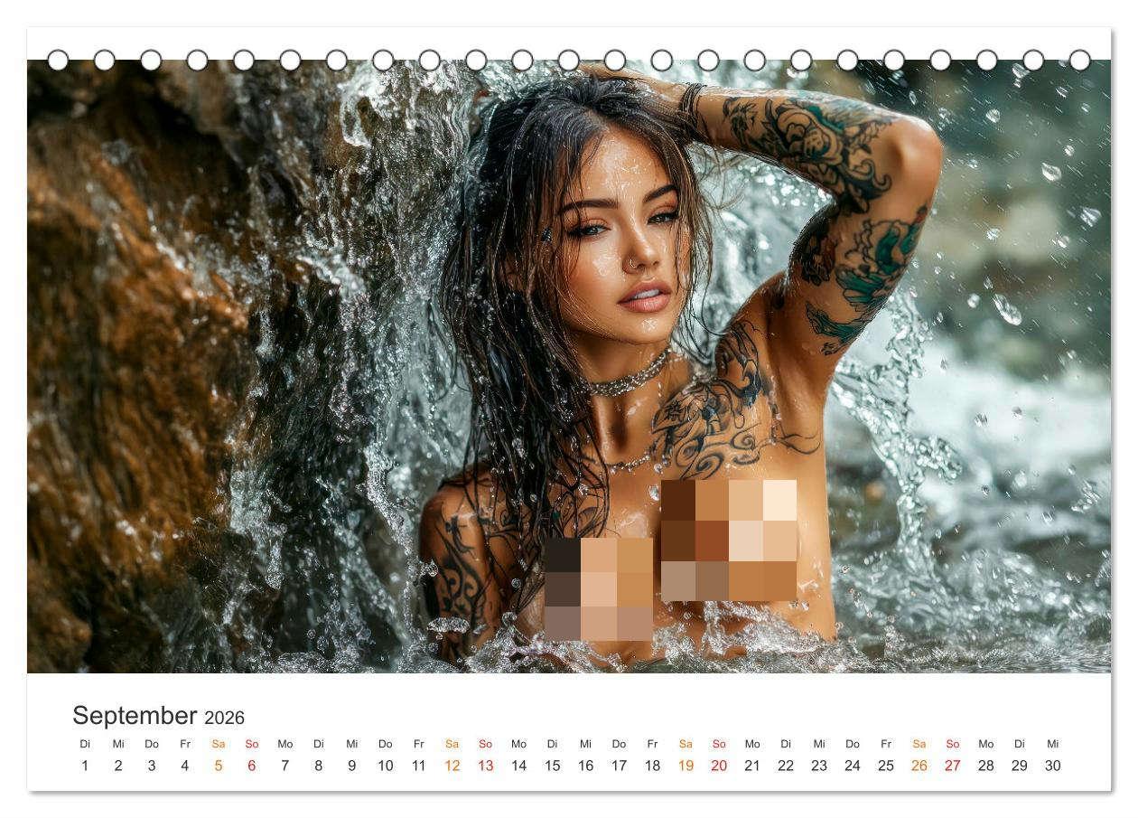 Bild: 9783457249703 | Tattoo Erotik - Sinnliche Kunstwerke (Tischkalender 2026 DIN A5...