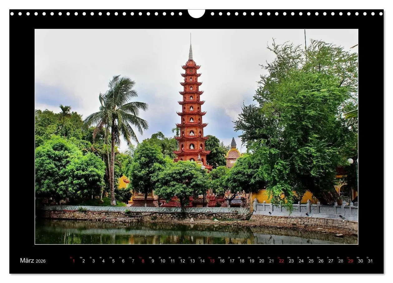 Bild: 9783516029703 | Vietnam - Land der Kontraste 2026 (Wandkalender 2026 DIN A3 quer),...
