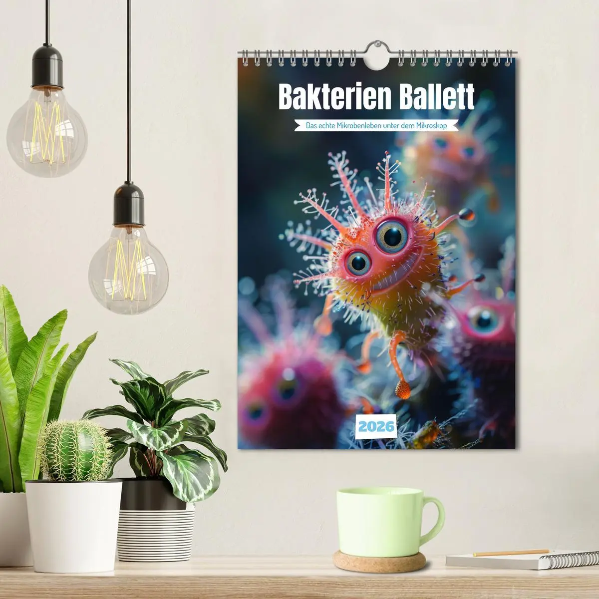 Bild: 9783516269703 | Bakterien Ballett (Wandkalender 2026 DIN A4 hoch), CALVENDO...