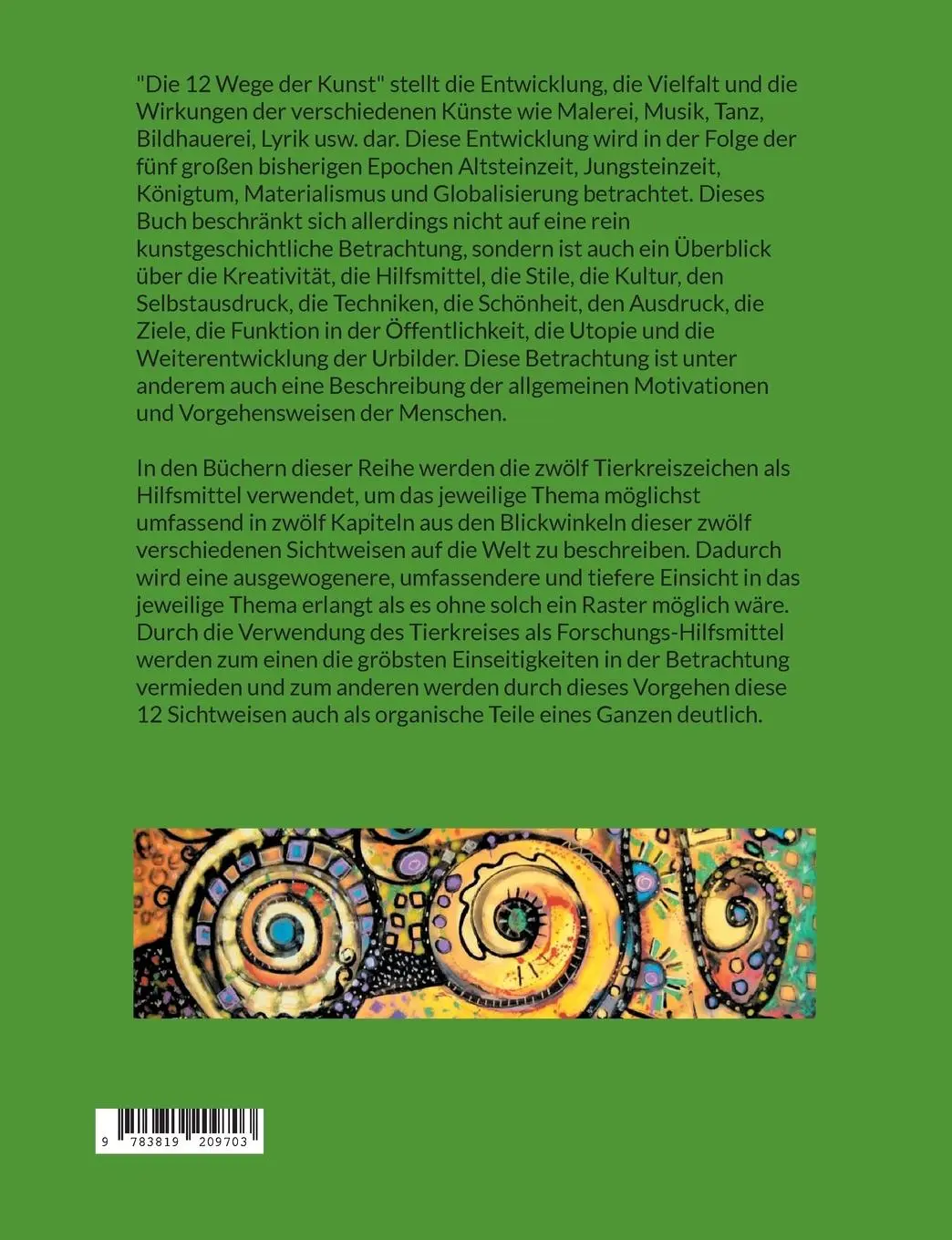 Rückseite: 9783819209703 | Die 12 Wege der Kunst | Entwürfe für die Zukunft - Band 32 | Buch