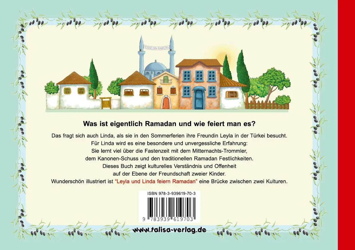 Rückseite: 9783939619703 | Leyla und Linda feiern Ramadan | Arzu Gürz Abay | Broschüre | 32 S.