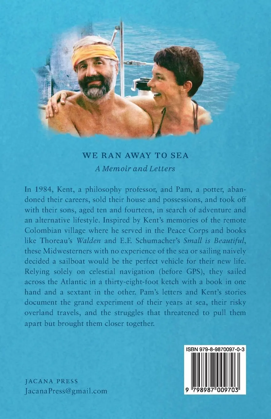 Rückseite: 9798987009703 | We Ran Away to Sea | A Memoir and Letters | George Kent Kedl (u. a.)