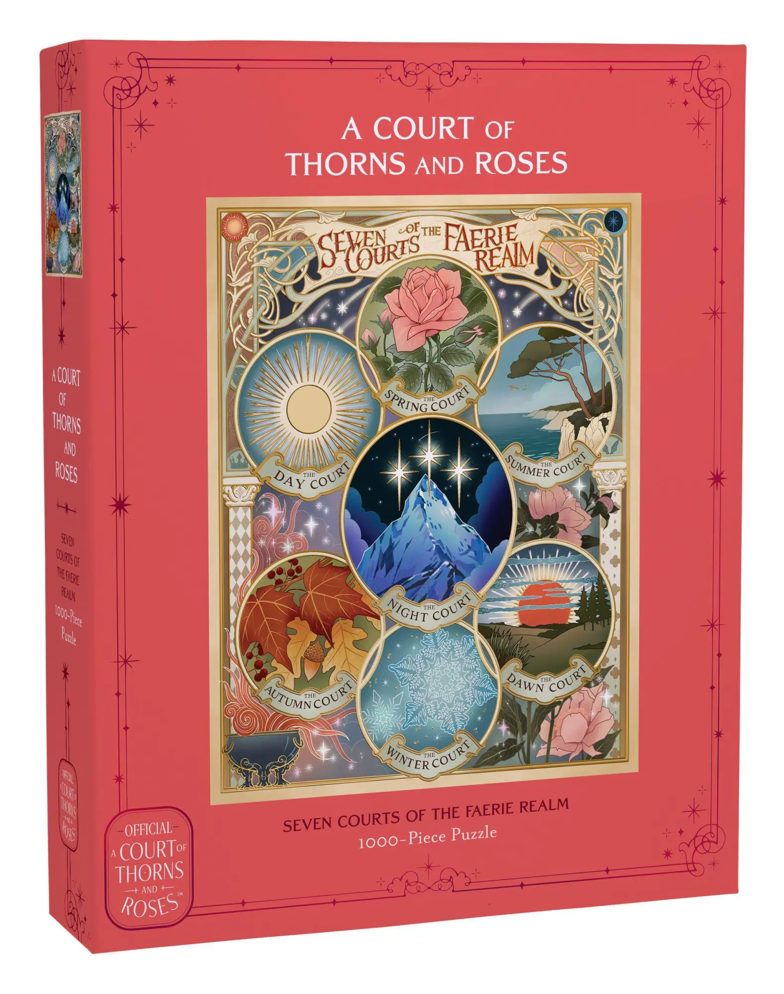 Cover: 9781797249803 | A Court of Thorns and Roses Official Seven Courts of the Faerie...