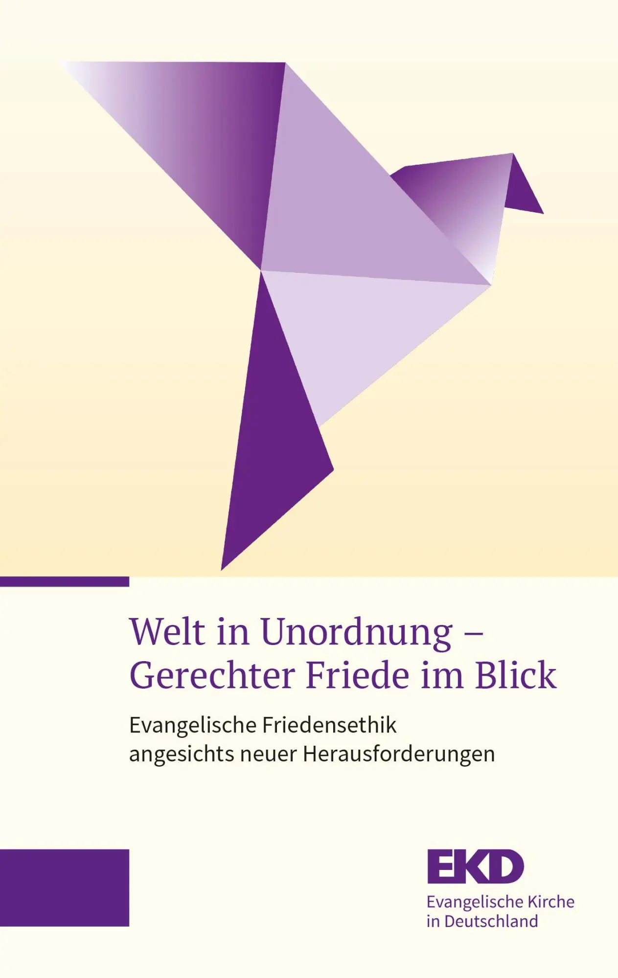 Cover: 9783374079803 | Welt in Unordnung - Gerechter Friede im Blick | Deutschland | Buch