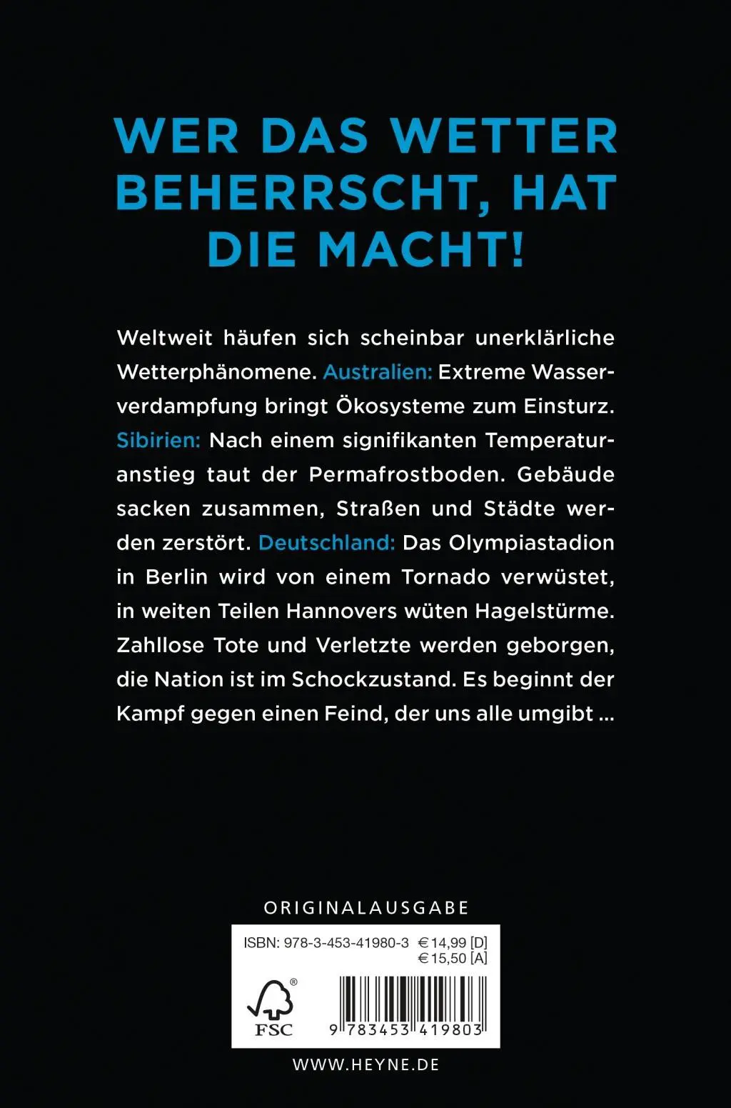 Bild: 9783453419803 | Sturm | Uwe Laub | Taschenbuch | 400 S. | Deutsch | 2018 | Heyne