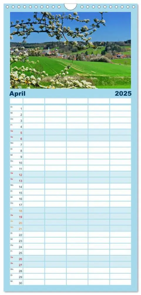 Bild: 9783457099803 | Familienplaner 2025 - Die Stauden, Naturpark in den westlichen...