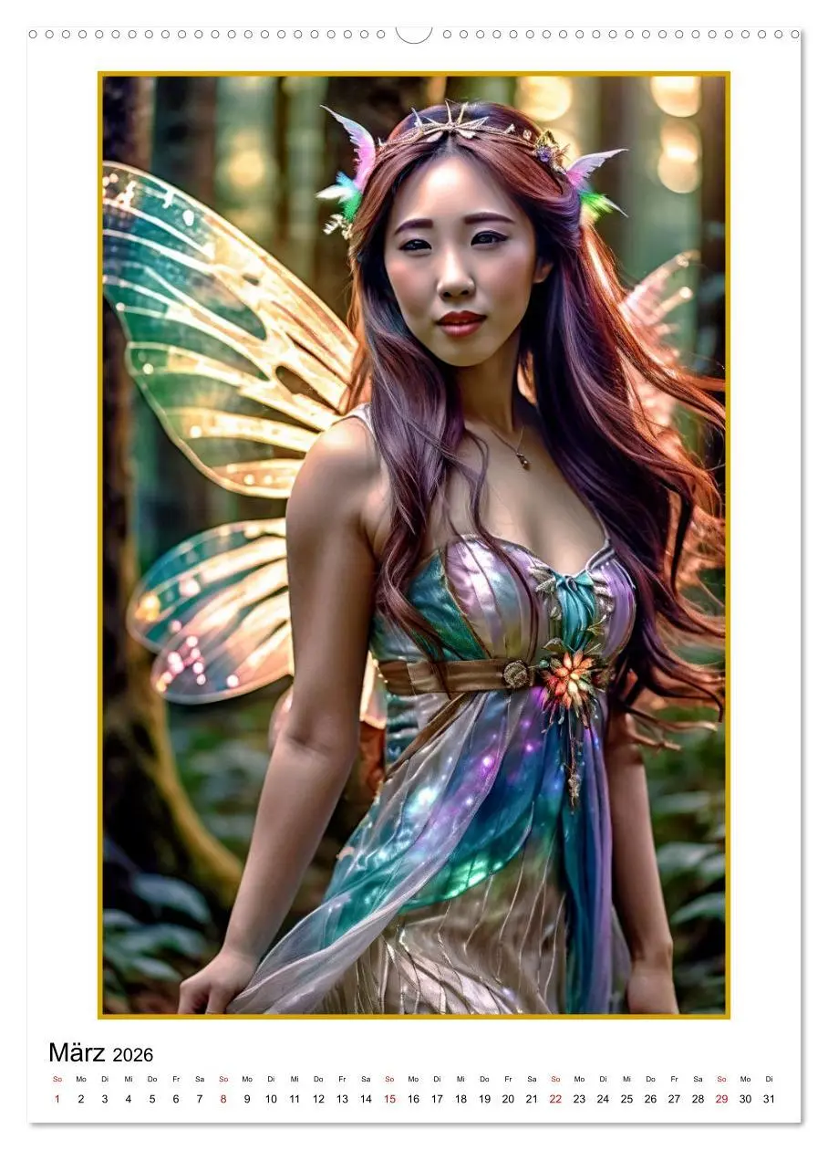 Bild: 9783516259803 | Fantasy-Frauenfiguren (Wandkalender 2026 DIN A2 hoch), CALVENDO...