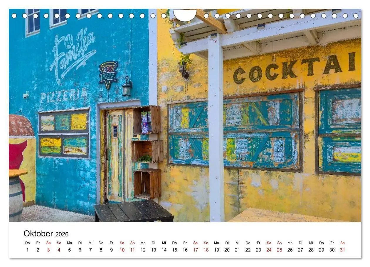 Bild: 9783516709803 | Willemstad - Die bunte Seite von Curaçao (Wandkalender 2026 DIN A4...