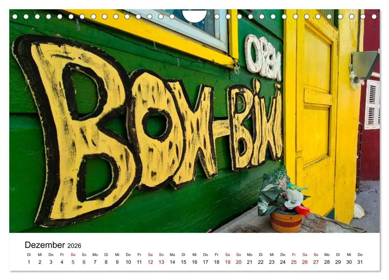 Bild: 9783516709803 | Willemstad - Die bunte Seite von Curaçao (Wandkalender 2026 DIN A4...
