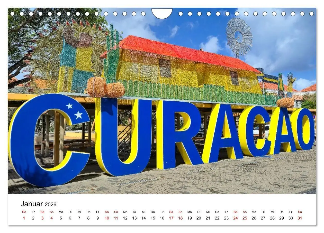 Bild: 9783516709803 | Willemstad - Die bunte Seite von Curaçao (Wandkalender 2026 DIN A4...
