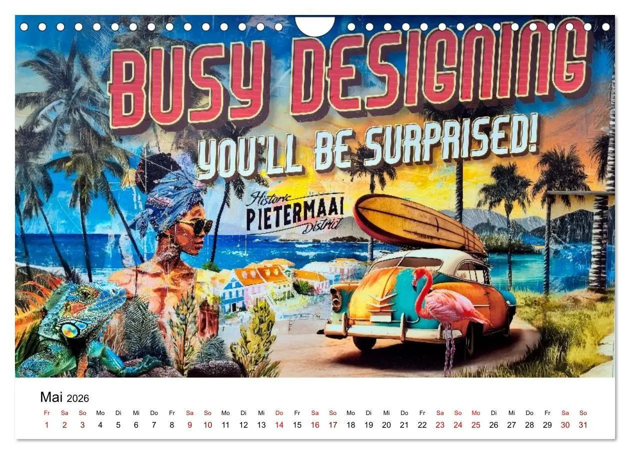 Bild: 9783516709803 | Willemstad - Die bunte Seite von Curaçao (Wandkalender 2026 DIN A4...