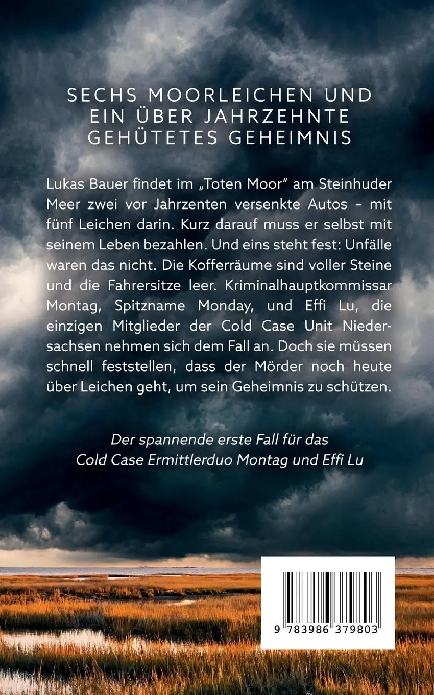 Rückseite: 9783986379803 | Moorgrab | Ein Fall für Kommissar Montag | Eva-Maria Silber | Buch