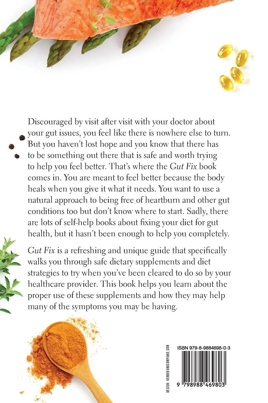 Rückseite: 9798988469803 | Gut Fix | Heidi Moretti | Taschenbuch | Englisch | 2023