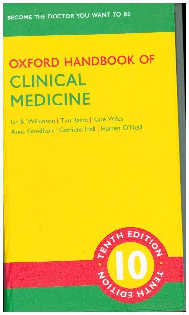 Oxford Handbook Of Clinical Medicine Ian Wilkinson Taschenbuch Englisch ...