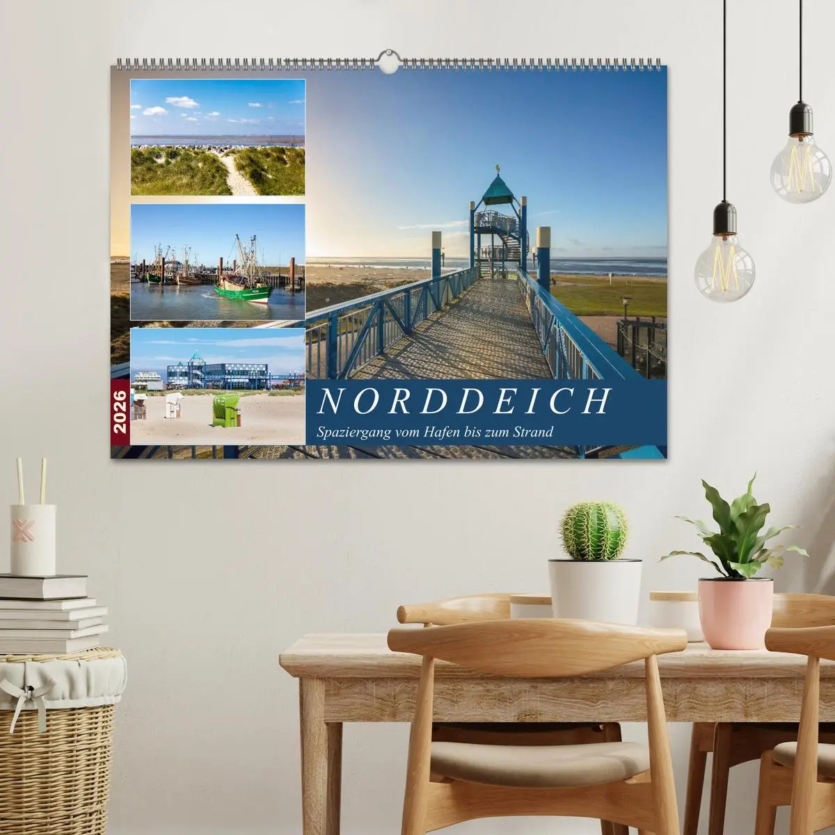 Bild: 9783457919903 | Norddeich Spaziergang vom Hafen bis zum Strand (Wandkalender 2026...