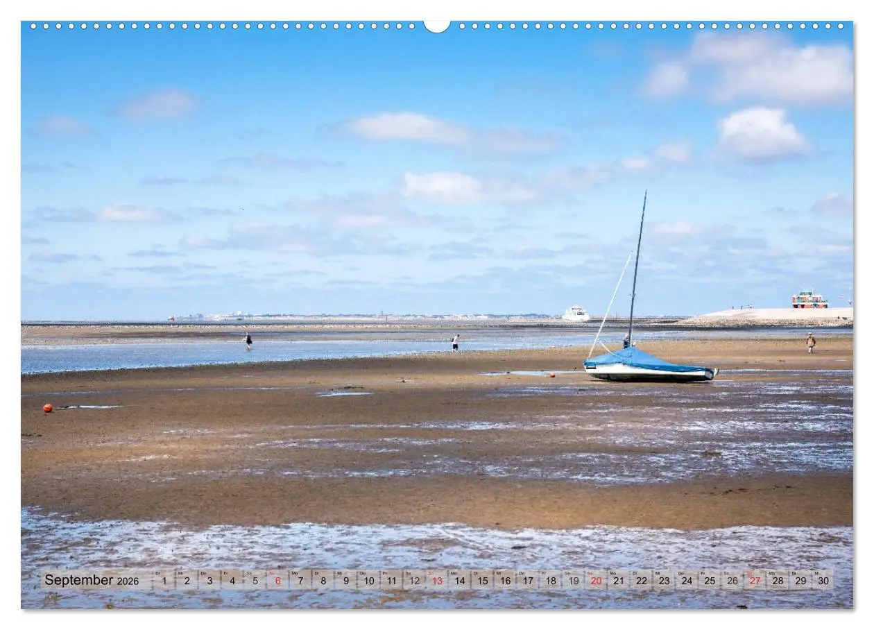 Bild: 9783457919903 | Norddeich Spaziergang vom Hafen bis zum Strand (Wandkalender 2026...