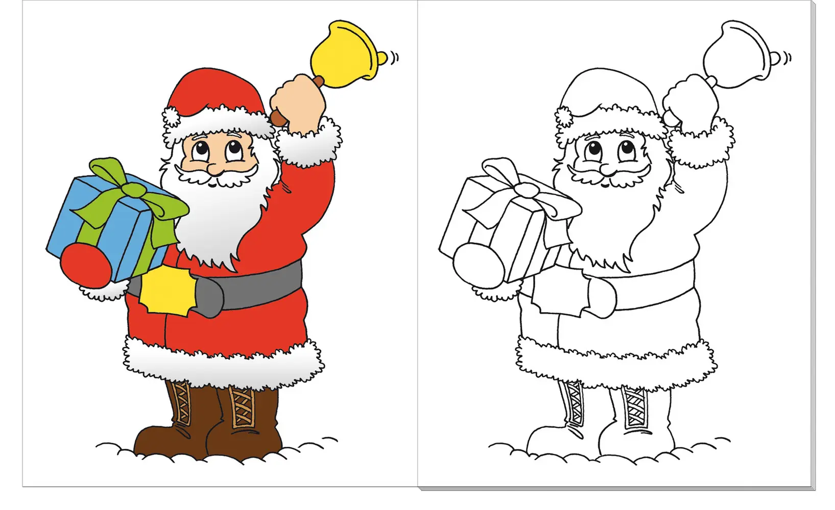 Bild: 9783868489903 | Trötsch Kleines Weihnachtsmalbuch | C. Habicht (u. a.) | Broschüre