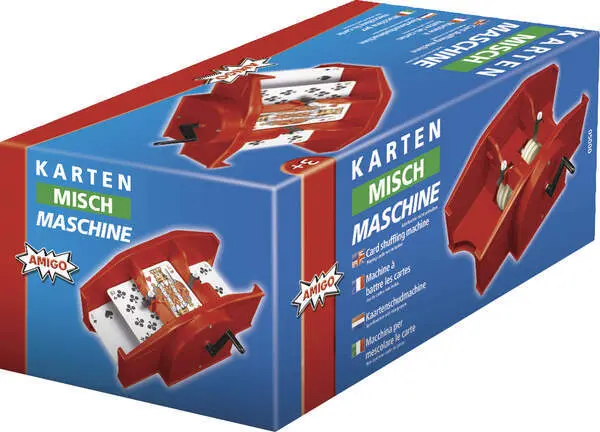 Bild: 4007396050004 | Kartenmischmaschine, rot (Spiel-Zubehör) | Spiel | In Spielebox | 2022