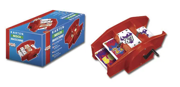 Bild: 4007396050004 | Kartenmischmaschine, rot (Spiel-Zubehör) | Spiel | In Spielebox | 2022
