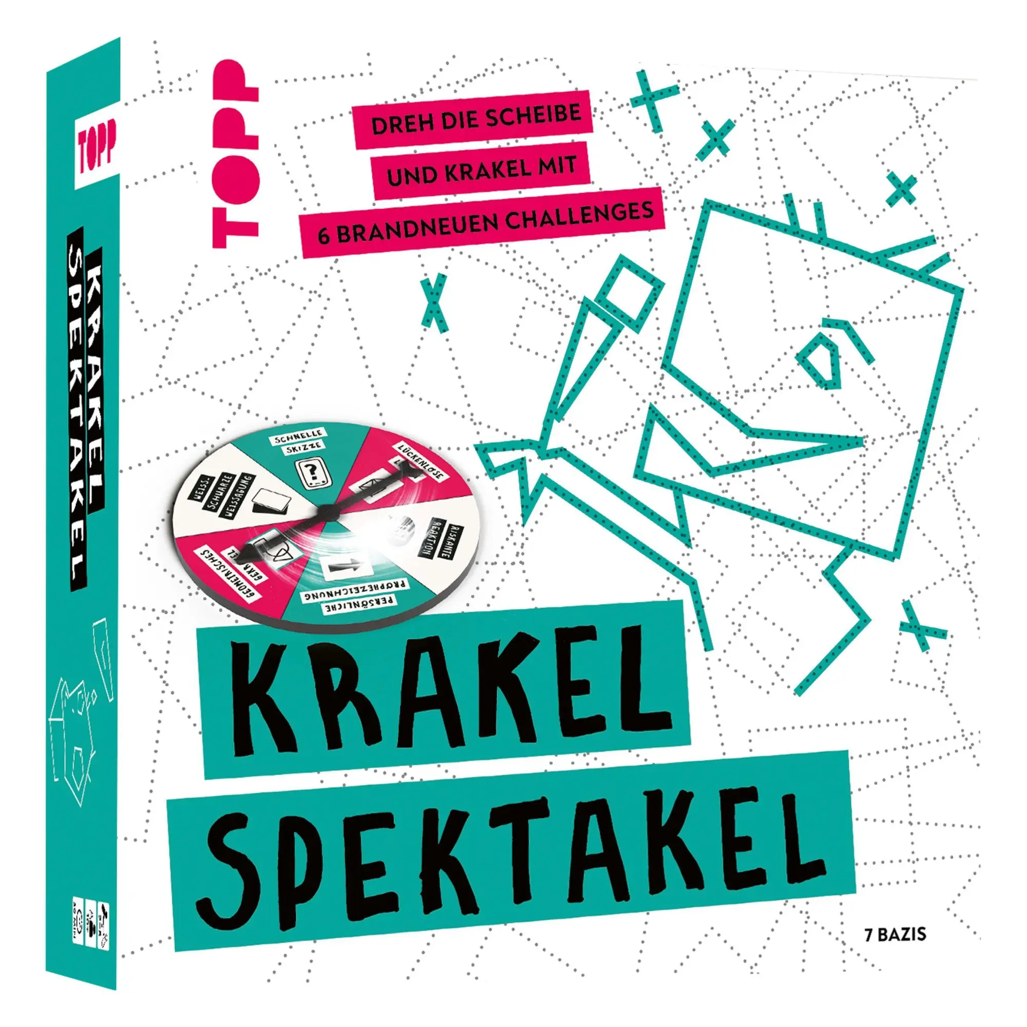 Bazis/Krakel-Spektakel - Dreh die Scheibe und krakel mit 6 brandneuen Challenges - Neuware