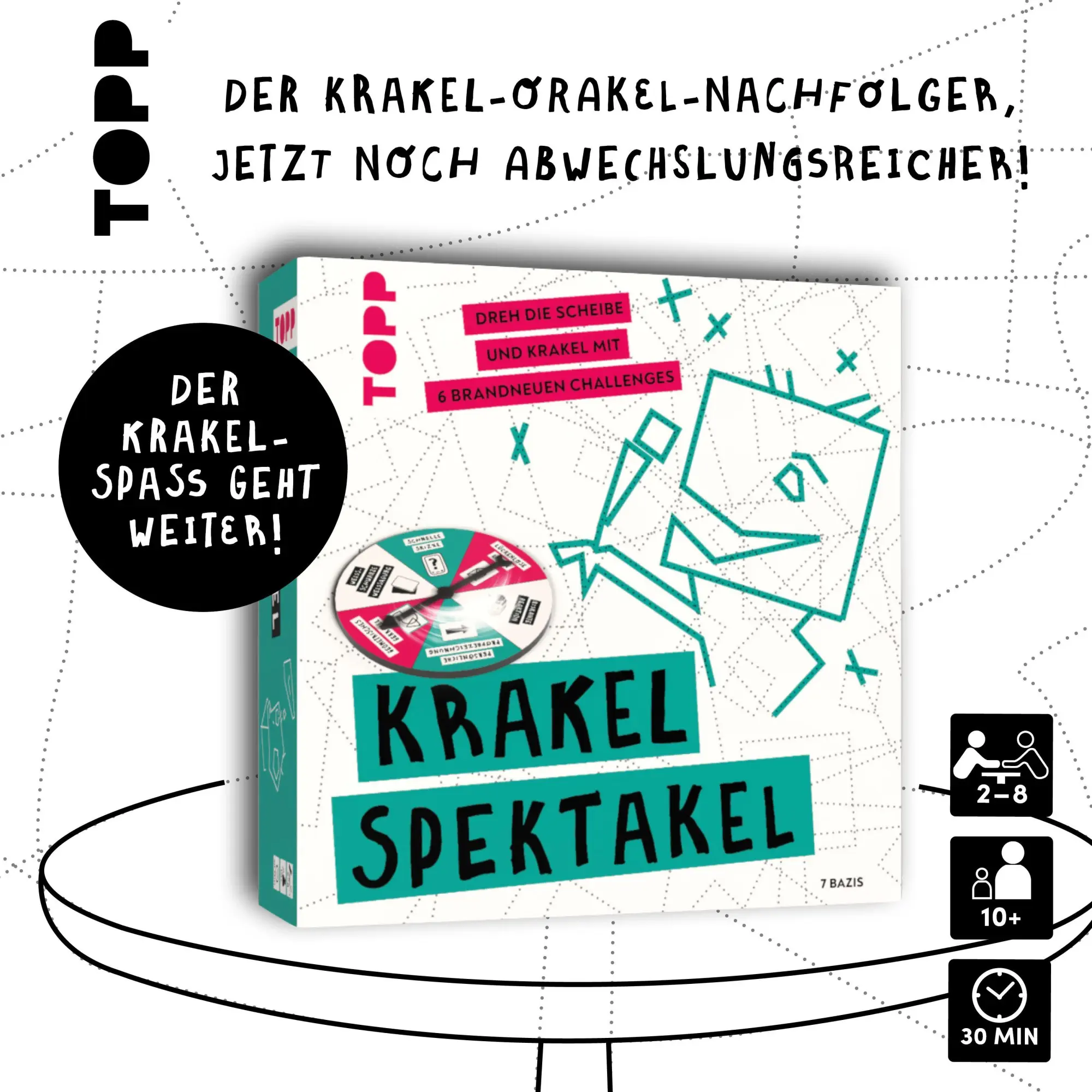 Bild: 4007742170004 | Krakel-Spektakel - Dreh die Scheibe und krakle mit 6 brandneuen...