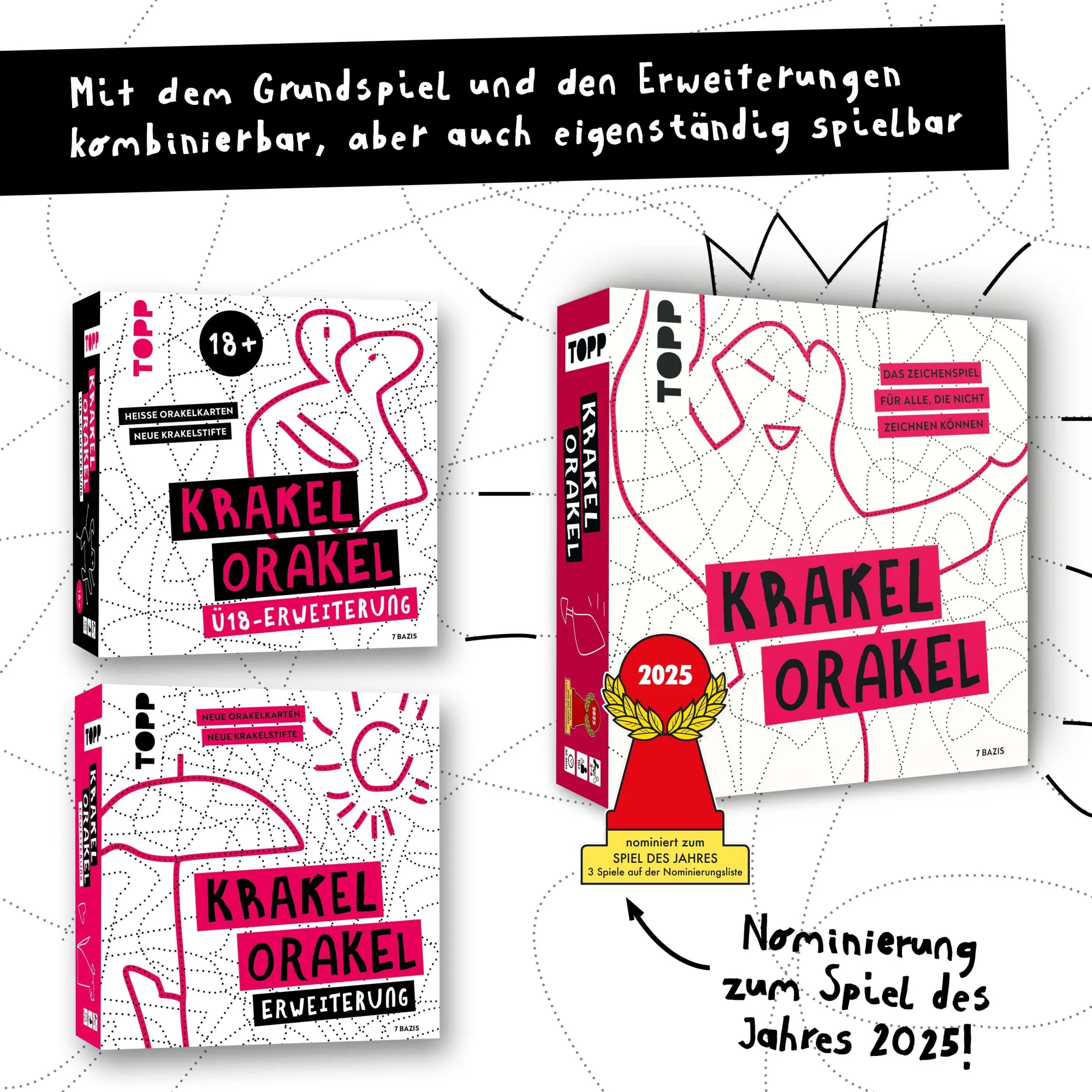 Bild: 4007742170004 | Krakel-Spektakel - Dreh die Scheibe und krakle mit 6 brandneuen...