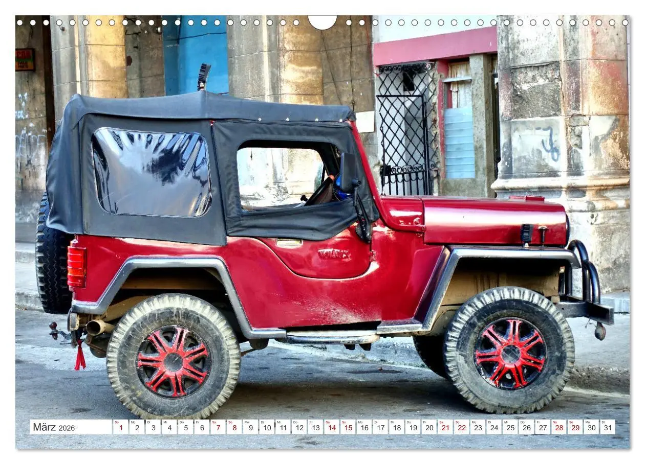 Bild: 9783457580004 | Willys Jeep - Eine amerikanische Legende auf Kuba (Wandkalender...