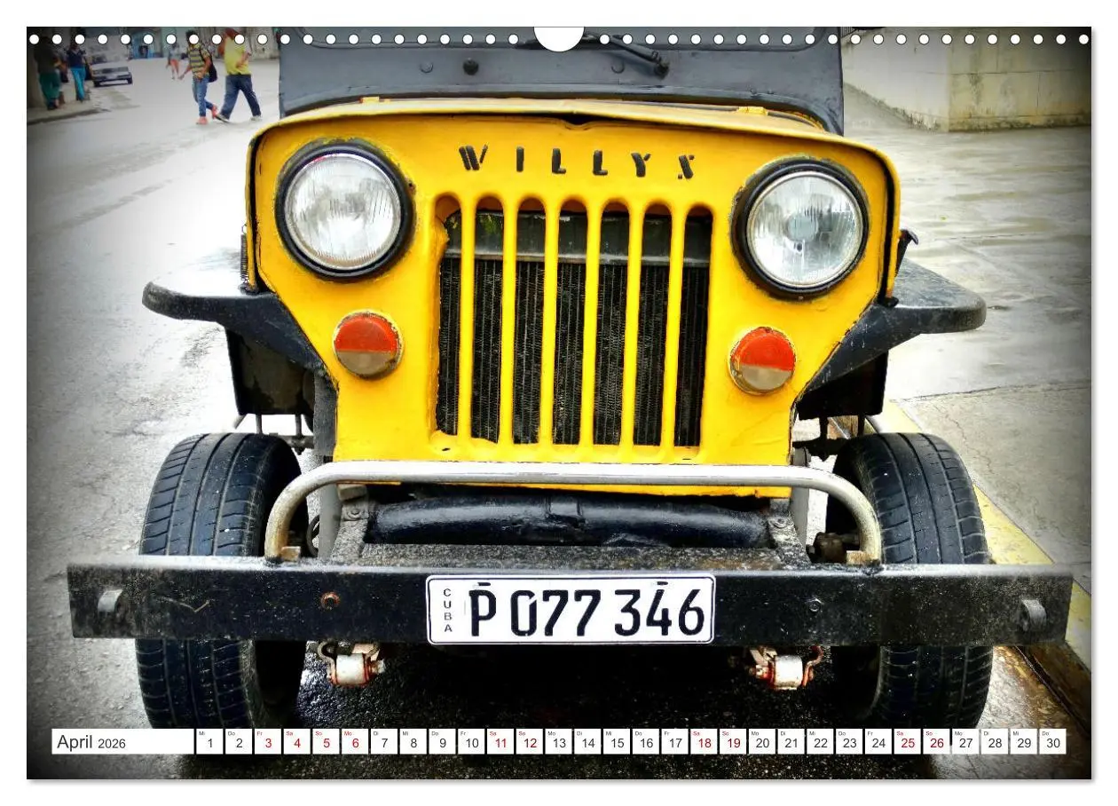 Bild: 9783457580004 | Willys Jeep - Eine amerikanische Legende auf Kuba (Wandkalender...