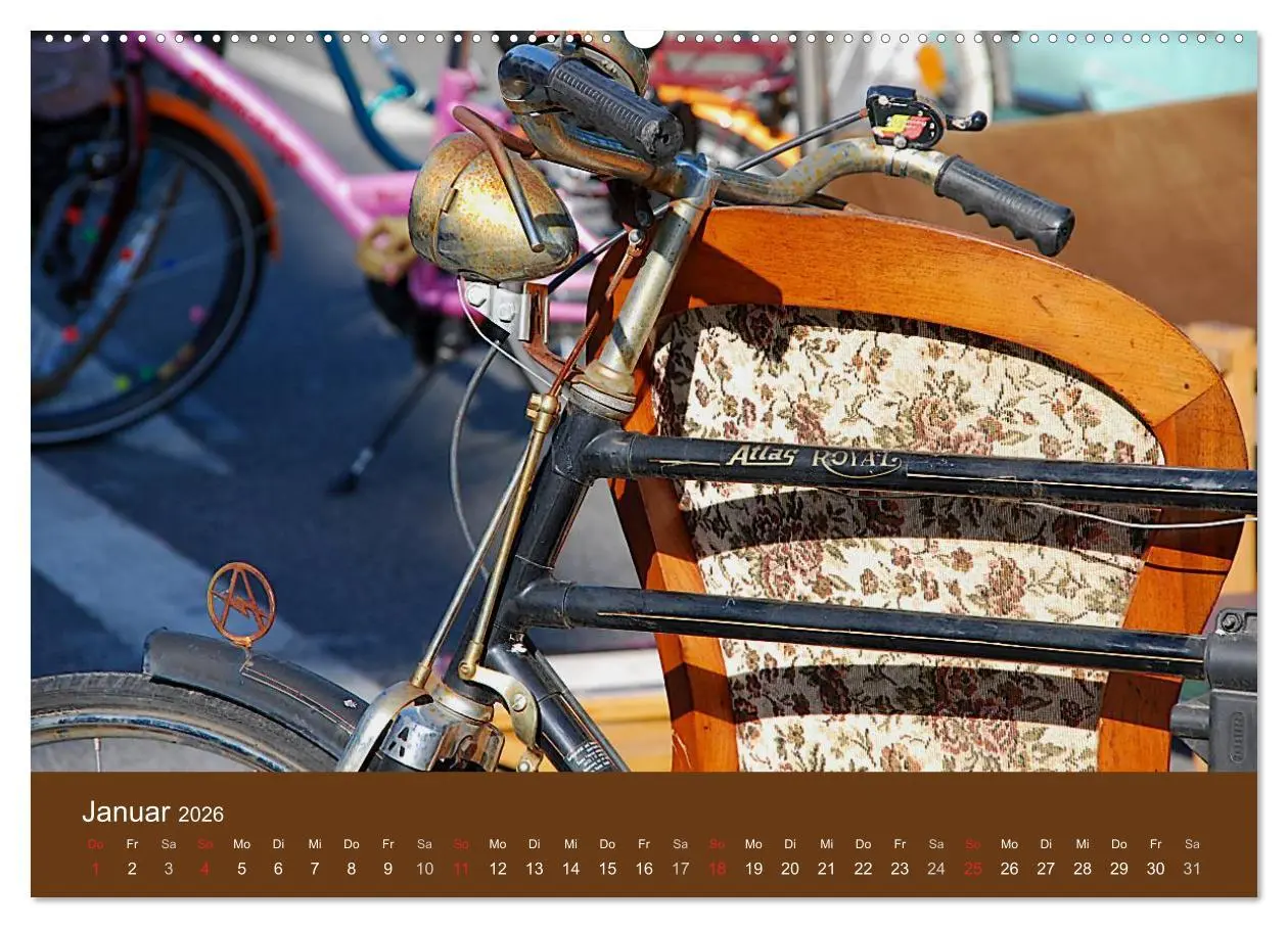 Bild: 9783516120004 | Das Fahrrad 2026 (Wandkalender 2026 DIN A2 quer), CALVENDO...