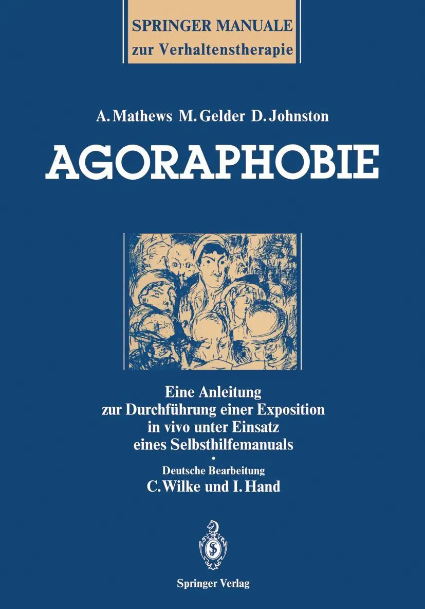 Cover: 9783540190004 | Agoraphobie | Andrew Mathews (u. a.) | Taschenbuch | xxxiv | Deutsch