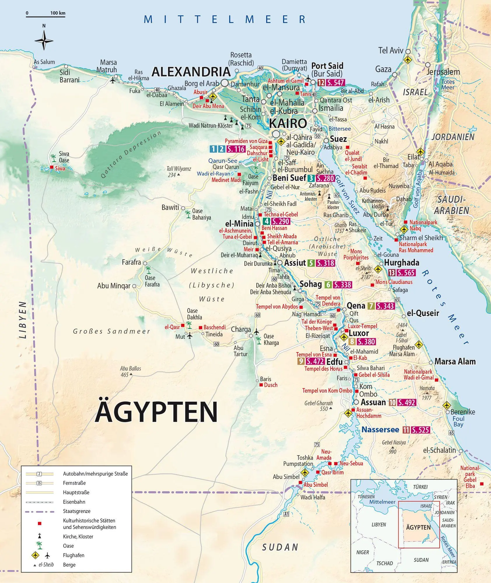 Bild: 9783689860004 | Reise Know-How Reiseführer Ägypten | Nadine Eßbach (u. a.) | Buch