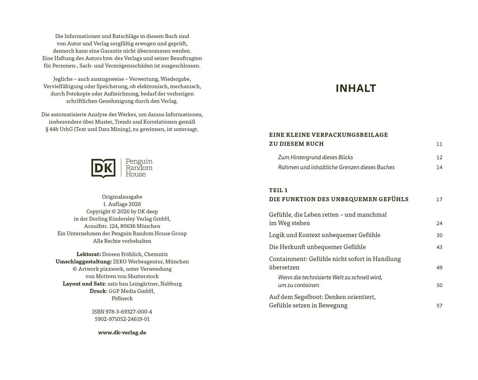 Bild: 9783693270004 | Unbequeme Gefühle | Jan Kalbitzer | Taschenbuch | 224 S. | Deutsch