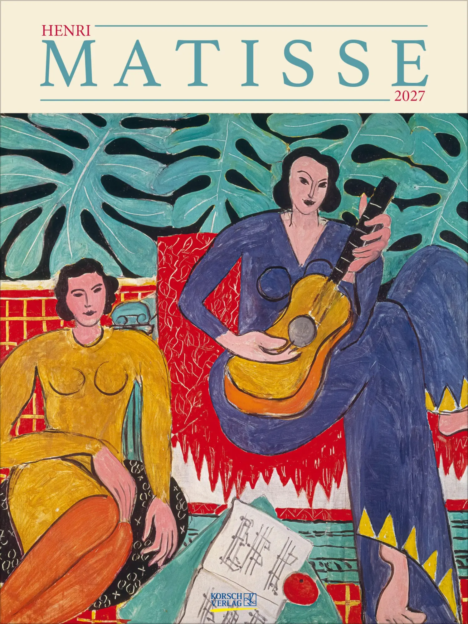 Cover: 9783819300004 | Matisse 2027 | Verlag Korsch | Kalender | 14 S. | Deutsch | 2027