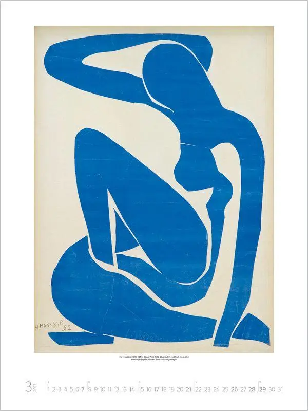 Bild: 9783819300004 | Matisse 2027 | Verlag Korsch | Kalender | 14 S. | Deutsch | 2027