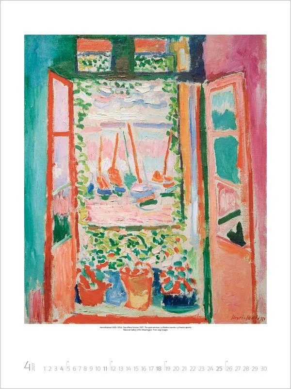 Bild: 9783819300004 | Matisse 2027 | Verlag Korsch | Kalender | 14 S. | Deutsch | 2027