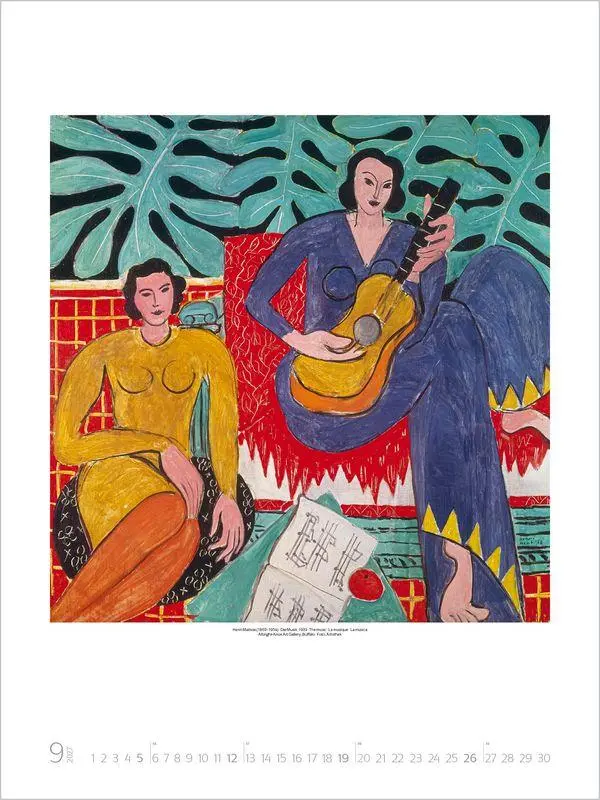 Bild: 9783819300004 | Matisse 2027 | Verlag Korsch | Kalender | 14 S. | Deutsch | 2027