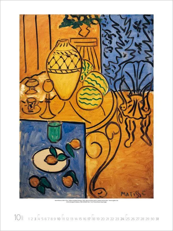 Bild: 9783819300004 | Matisse 2027 | Verlag Korsch | Kalender | 14 S. | Deutsch | 2027