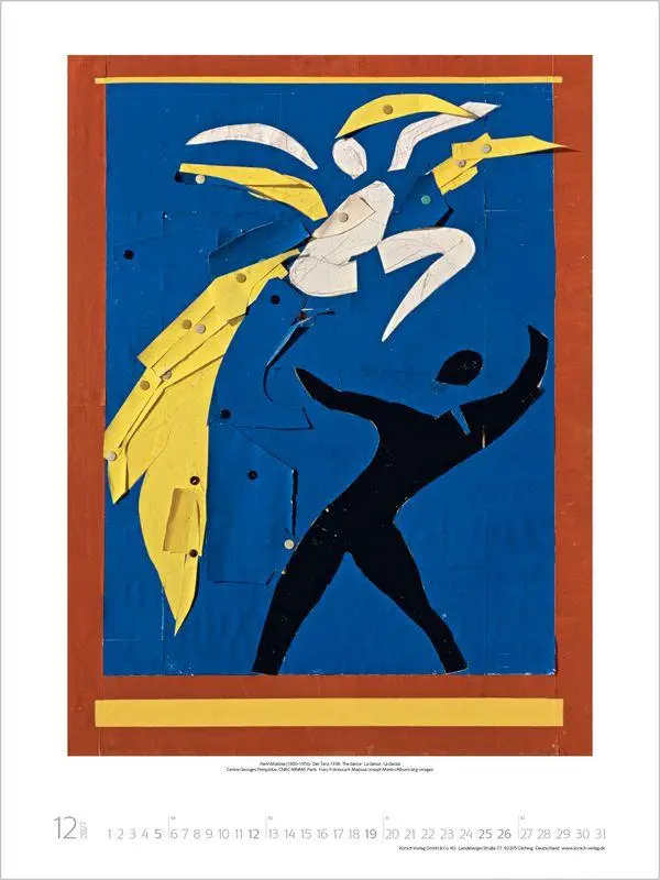 Bild: 9783819300004 | Matisse 2027 | Verlag Korsch | Kalender | 14 S. | Deutsch | 2027