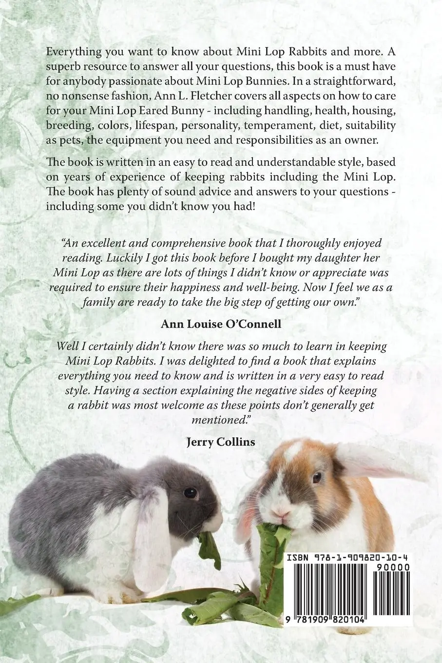 Rückseite: 9781909820104 | Mini Lop Rabbits, The Complete Owner's Guide to Mini Lop Bunnies,...