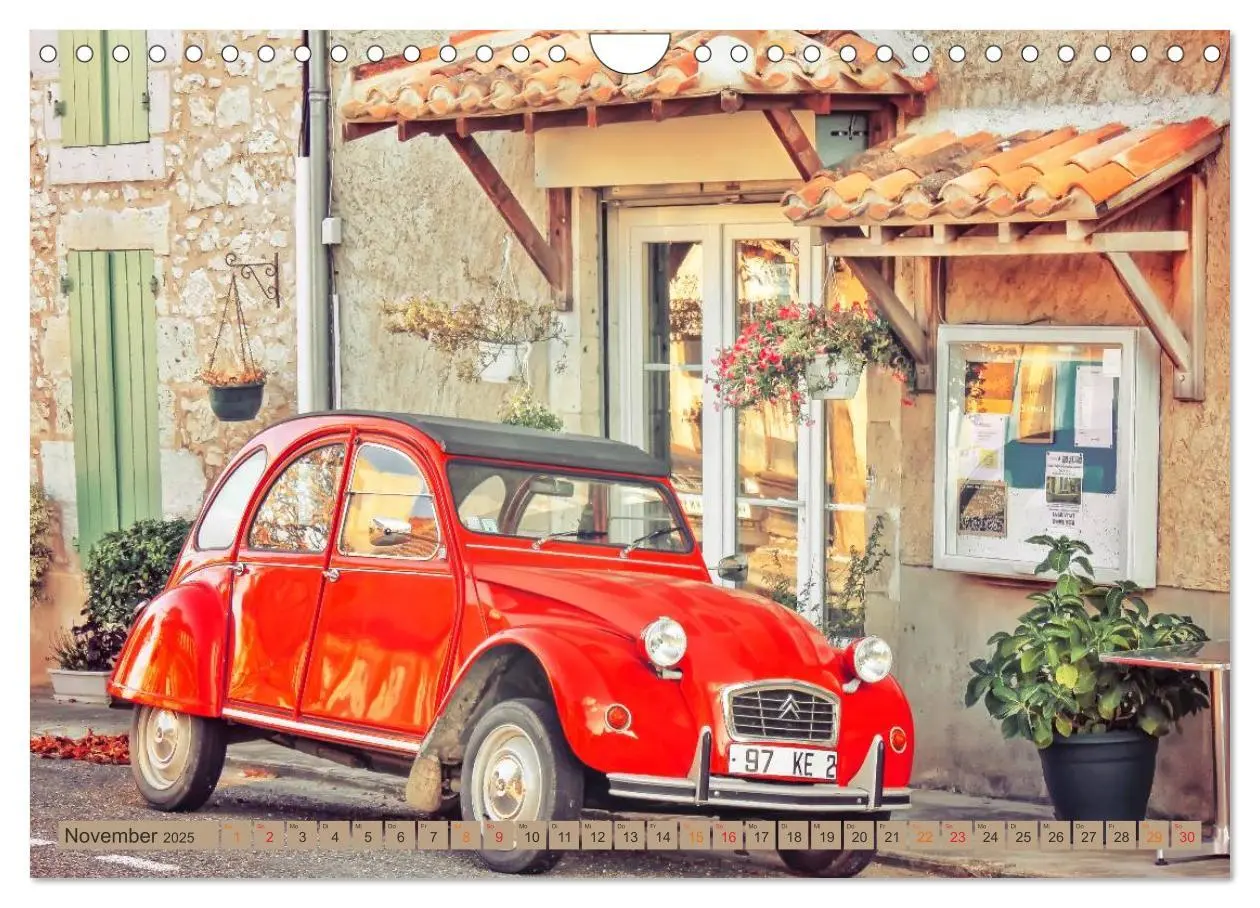 Bild: 9783435480104 | Die Legende - die Ente, Citroën 2CV (Wandkalender 2025 DIN A4...