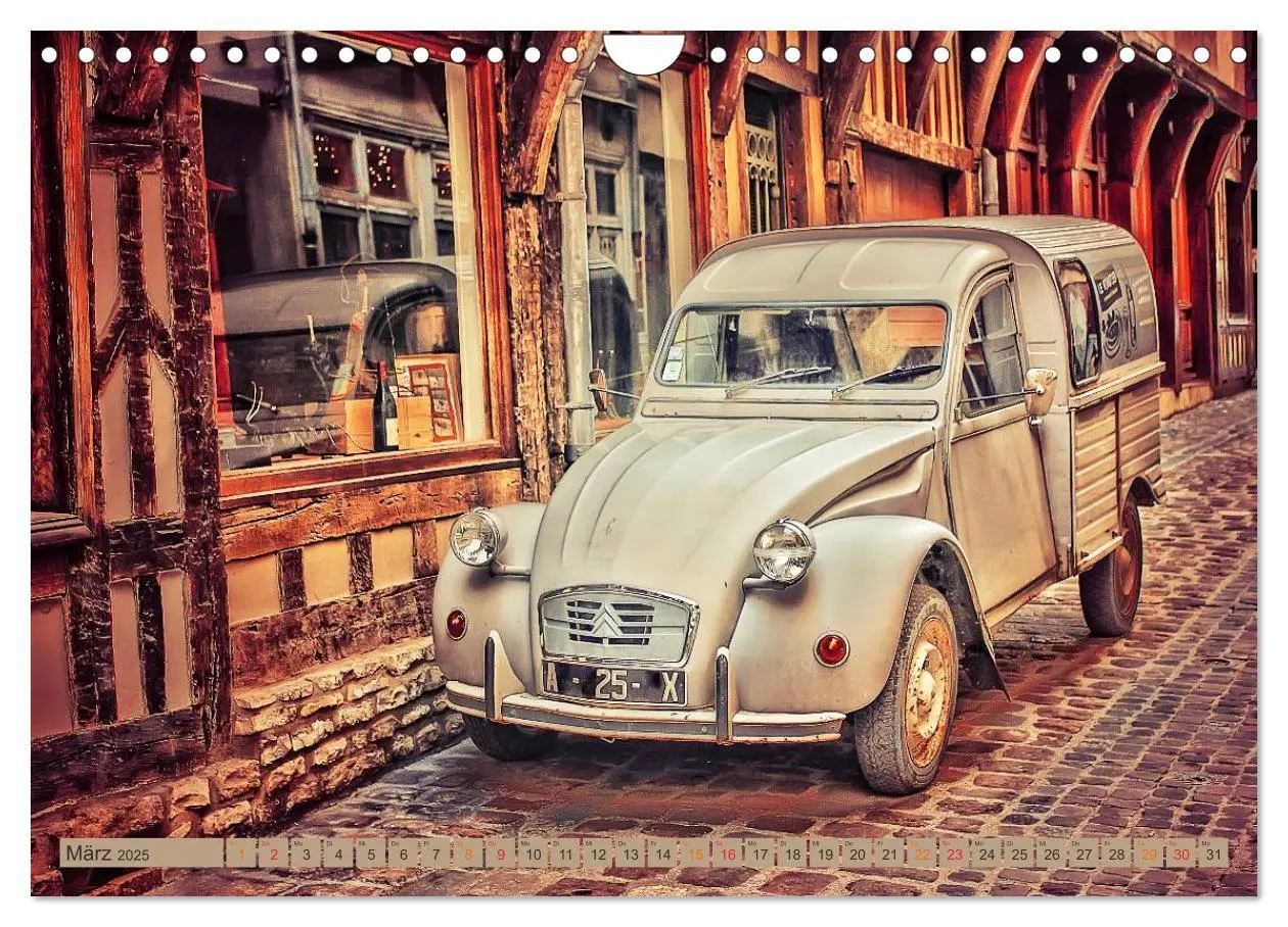 Bild: 9783435480104 | Die Legende - die Ente, Citroën 2CV (Wandkalender 2025 DIN A4...