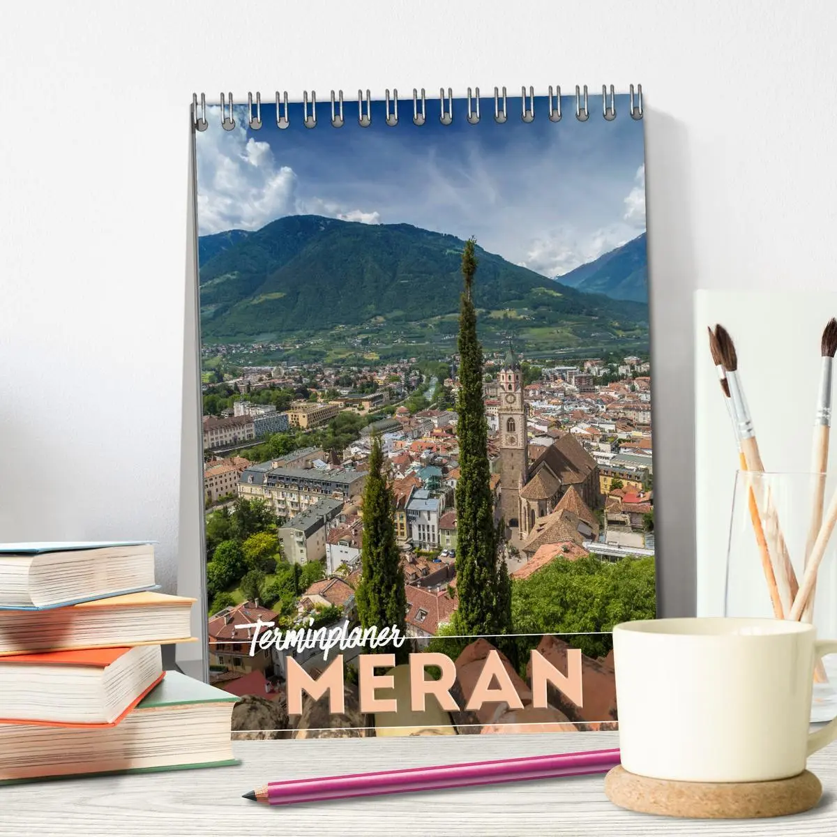 Bild: 9783516420104 | MERAN Terminplaner (Tischkalender 2026 DIN A5 hoch), CALVENDO...