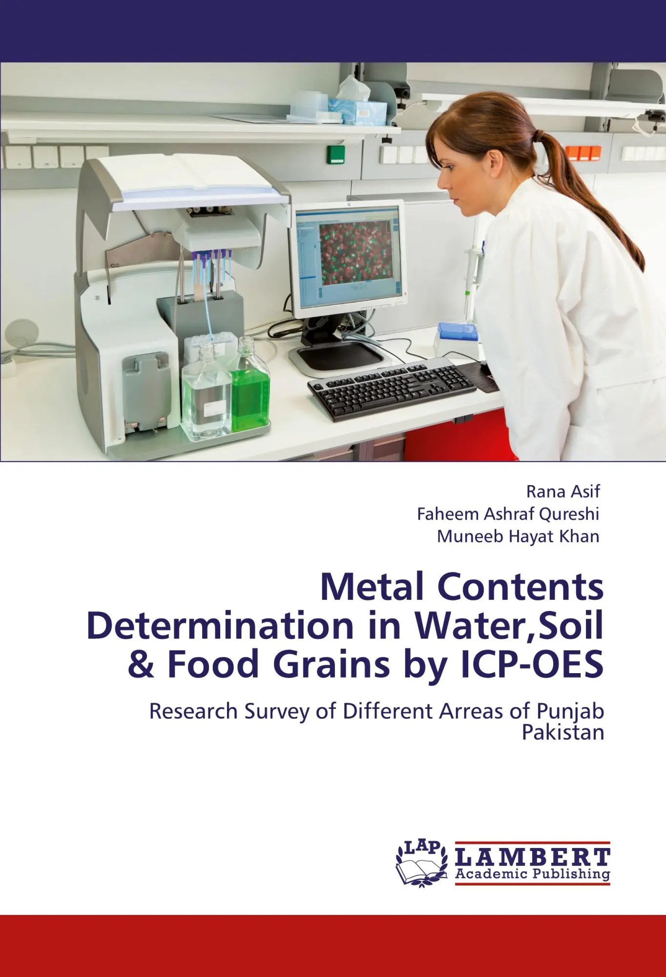 Cover: 9783659150104 | Metal Contents Determination in Water,Soil &amp; Food Grains by ICP-OES