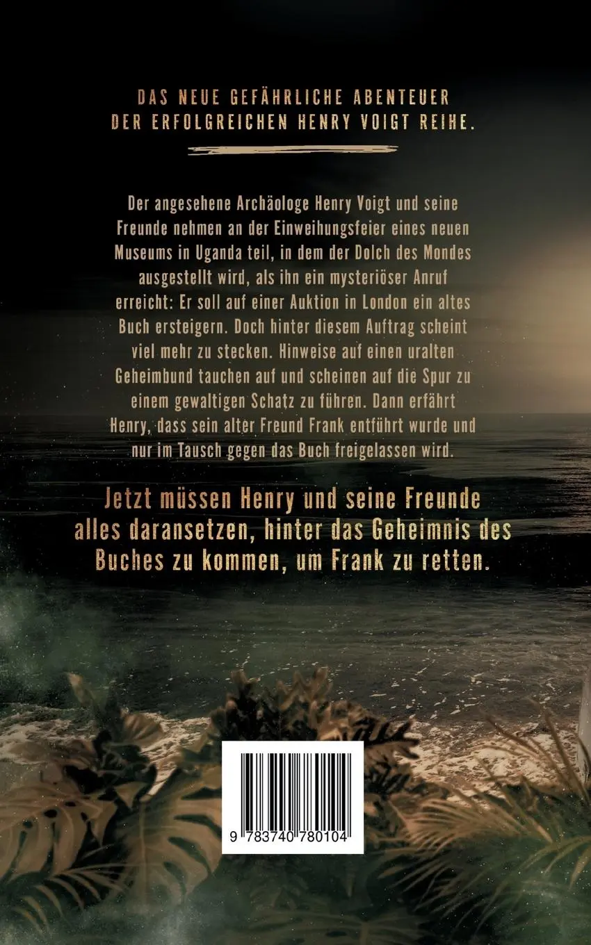 Rückseite: 9783740780104 | Das Geheimnis des Bussards | Henry Voigt Abenteuerreihe | David Reimer