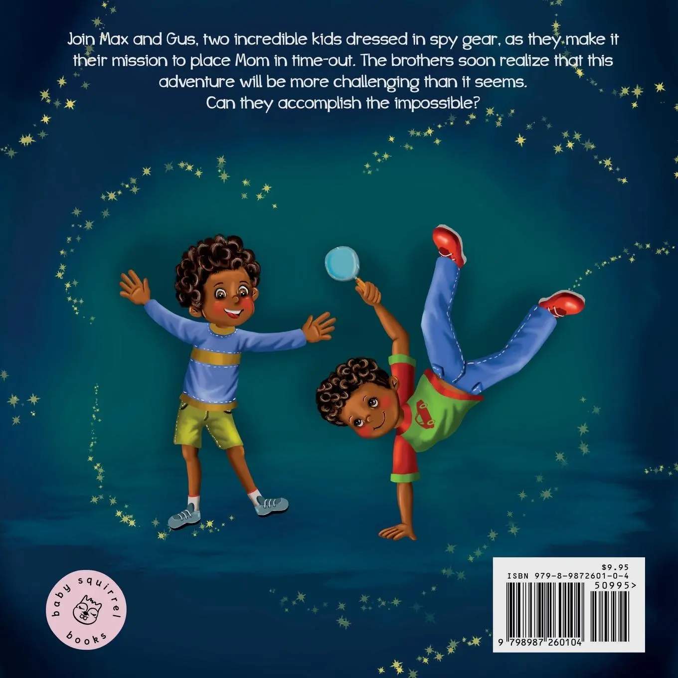 Rückseite: 9798987260104 | Max and Gus Send Mom to Time-out | Tondalea Brady | Taschenbuch | 2023