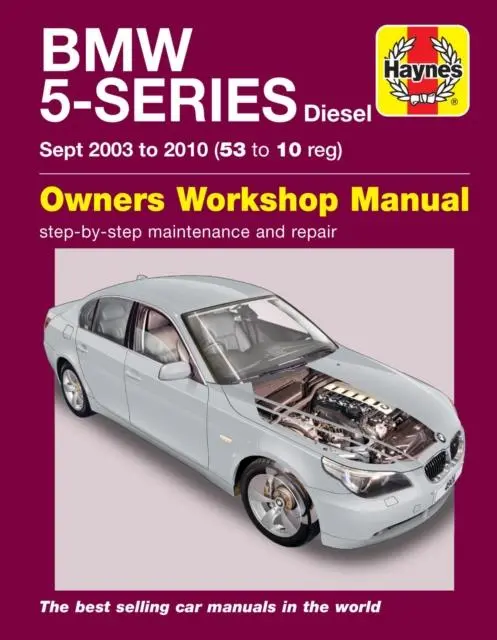 Cover: 9781785210204 | BMW 5 Series Diesel (Sept 03 - 10) Haynes Repair Manual | 45202 | Buch