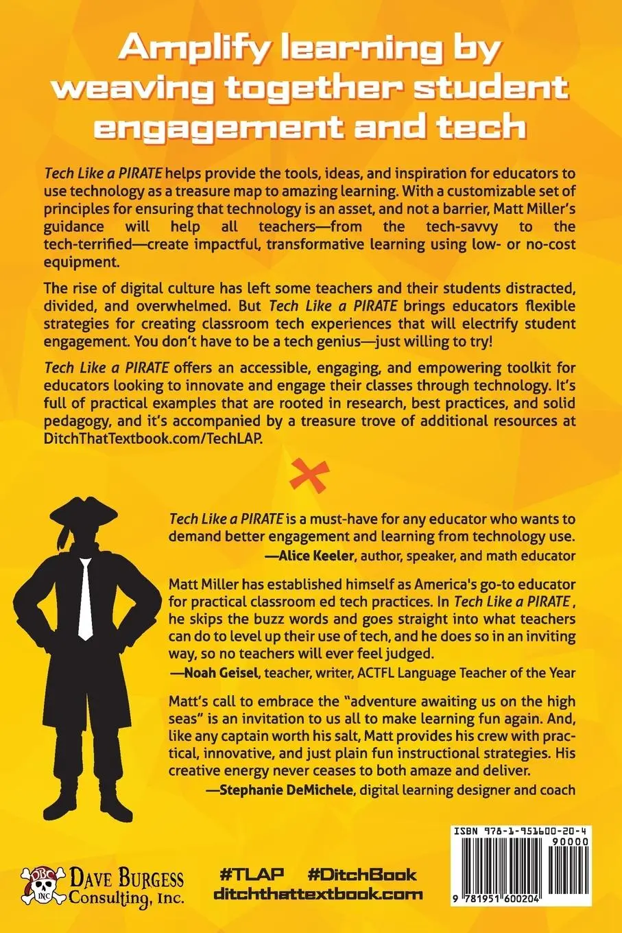 Rückseite: 9781951600204 | Tech Like a PIRATE | Matt Miller | Taschenbuch | Englisch | 2020