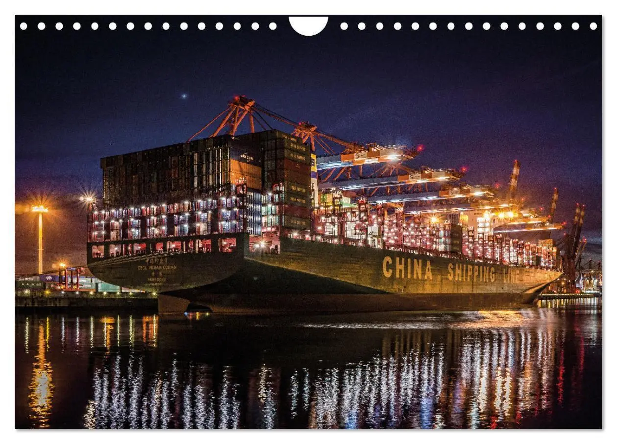 Bild: 9783383760204 | Schiffe gucken im Hamburger Hafen (Wandkalender 2025 DIN A4 quer),...