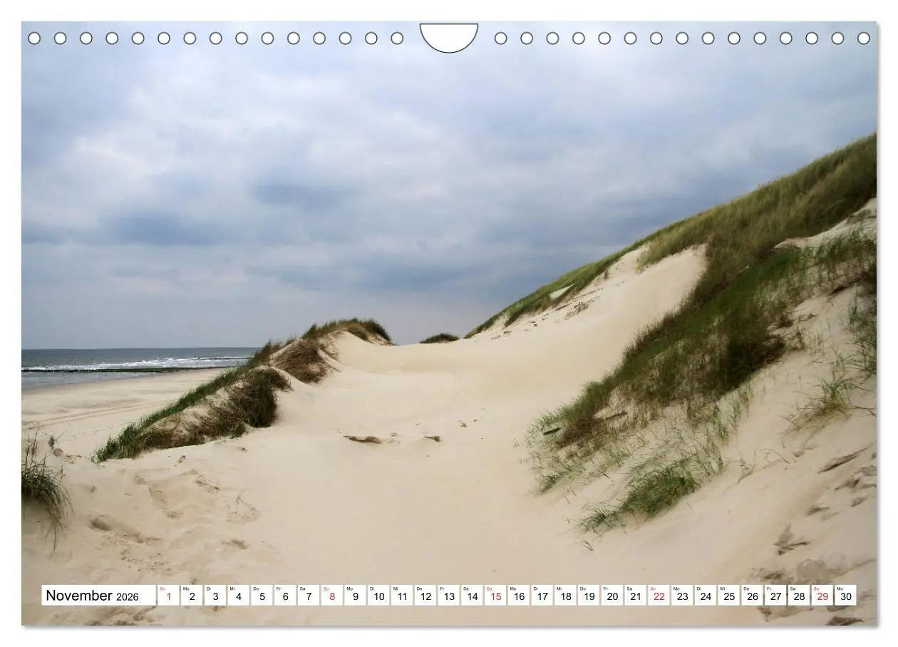 Bild: 9783516030204 | Callantsoog (Wandkalender 2026 DIN A4 quer), CALVENDO Monatskalender