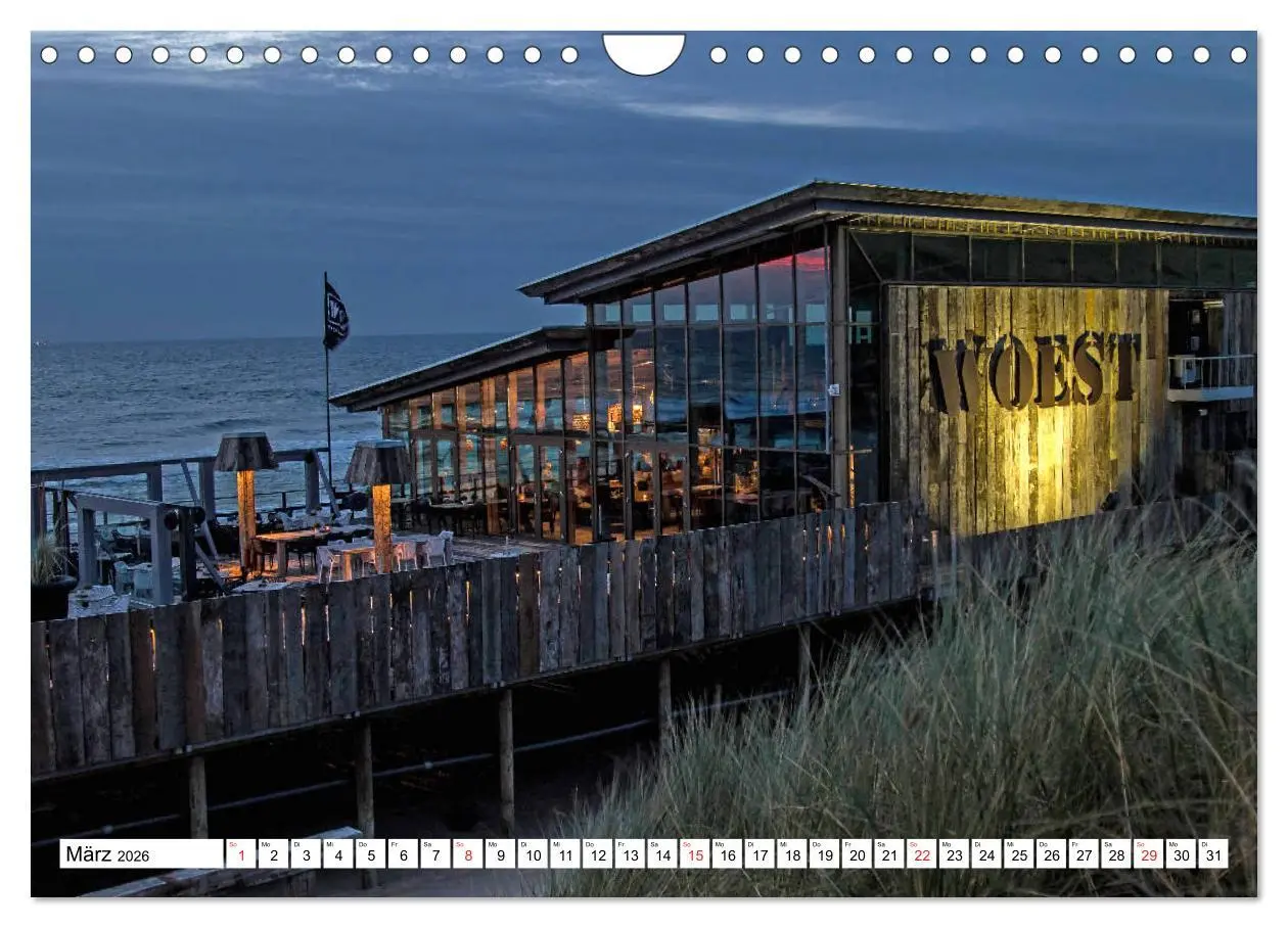 Bild: 9783516030204 | Callantsoog (Wandkalender 2026 DIN A4 quer), CALVENDO Monatskalender